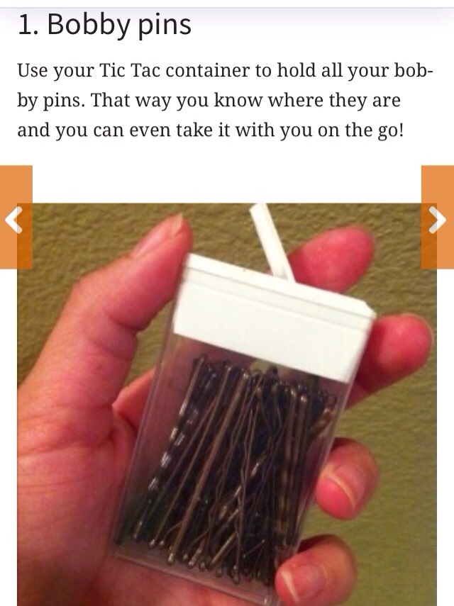 💕 12 Incredibly Creative Ways To Reuse Your Tic Tac Containers💕 Trusper