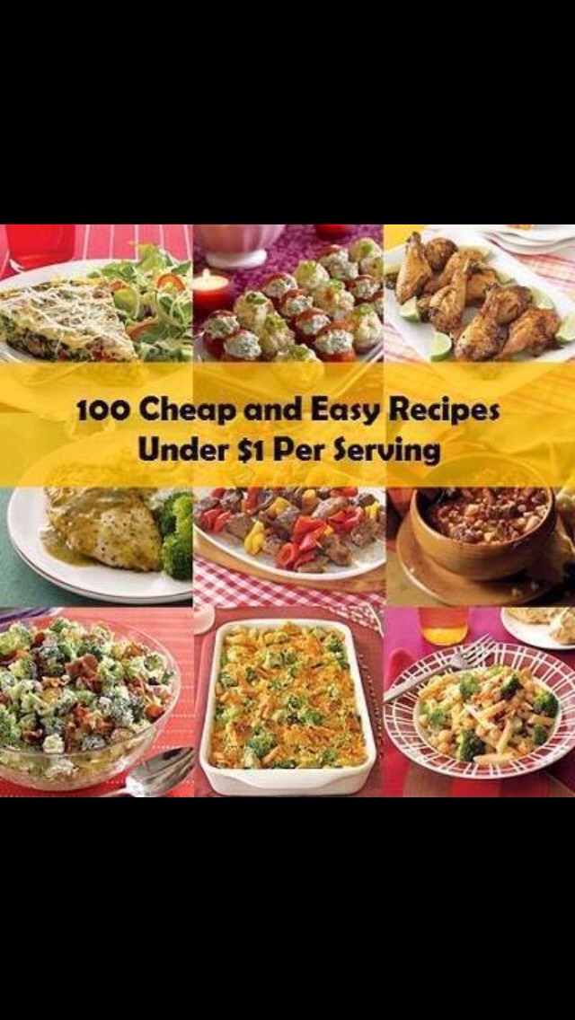 100 Cheap and Easy Recipes Under 1 Per Serving Trusper