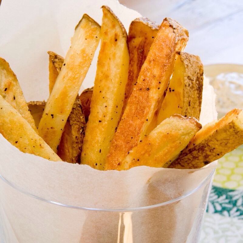 Homemade Chunky Fries Crispy On The Outside, Fluffy On The Inside Trusper