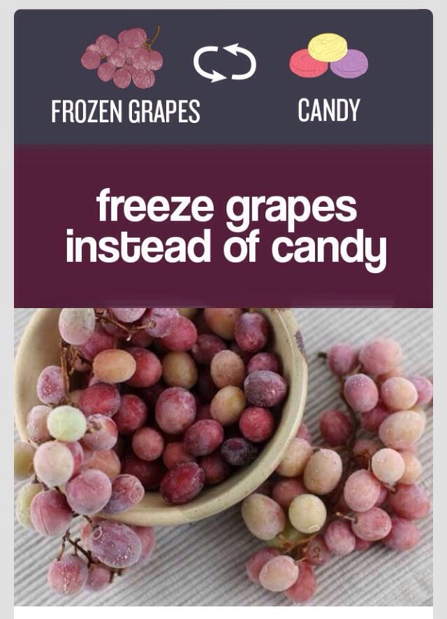 Healthy Dessert Idea Frozen Grapes Trusper