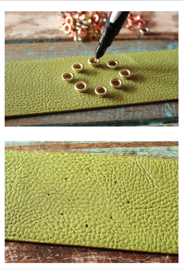 💎 DIY Grommet Cuff 💎 Trusper