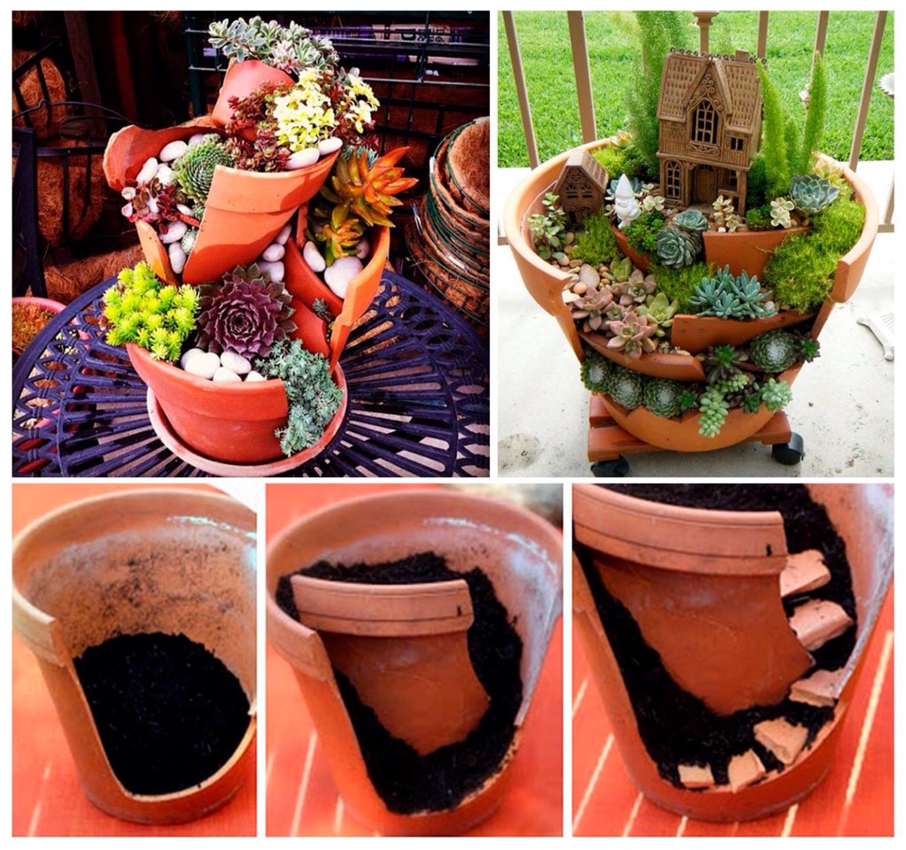" 2 Broken Flower Pot Ideas 🌷🌻🌹" Trusper