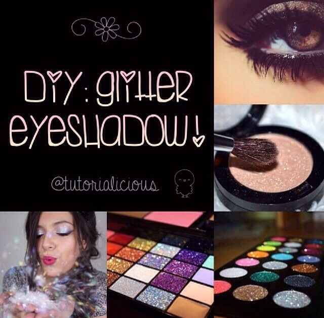 diy glitter eyeshadow Trusper