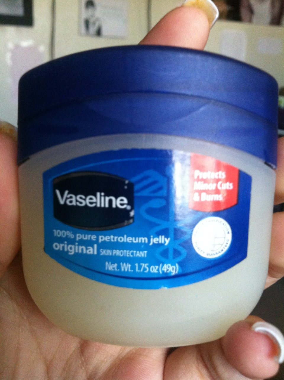 that applying Vaseline on your eyelashes will make them grow longer and