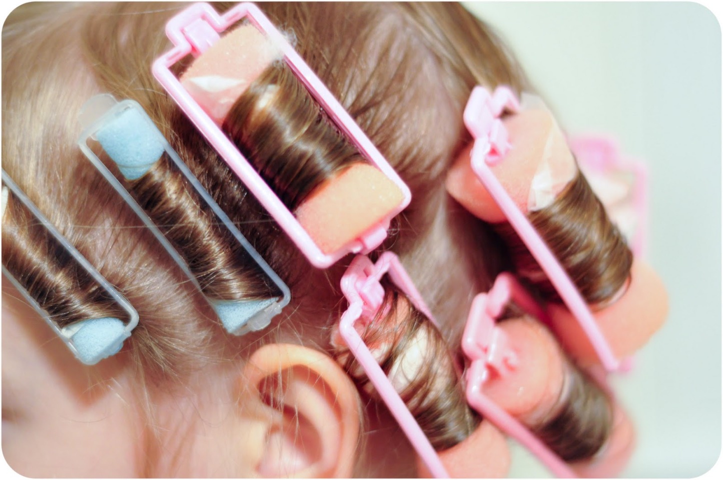 Easier Way To Curl Ur Hair? By Spongy Curlers From Dollarama And It