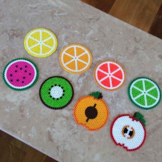 Make Perler Bead Coasters Trusper