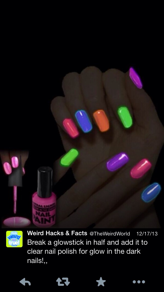 Glow In The Dark Nails Trusper