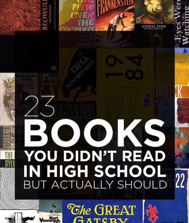 23 Books You Didn t Read In High School But Actually Should Trusper 23 Books You Didn t Read In High School But Actually Should Trusper