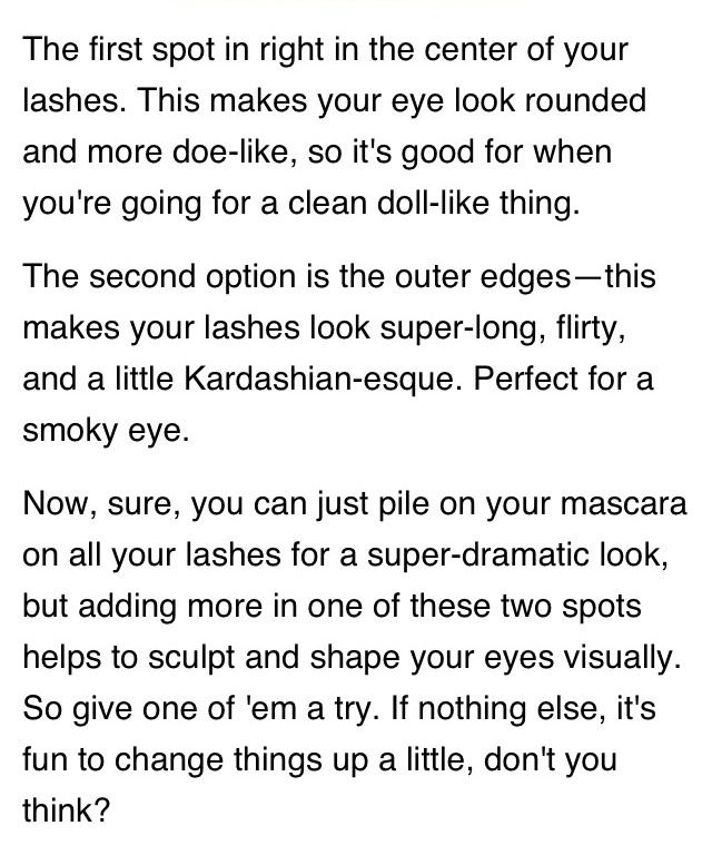 Quick Mascara Tip To Make Your Eyes Appear Bigger! Trusper