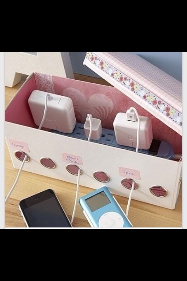 Very Smart Idea For Electronic Storage! Trusper