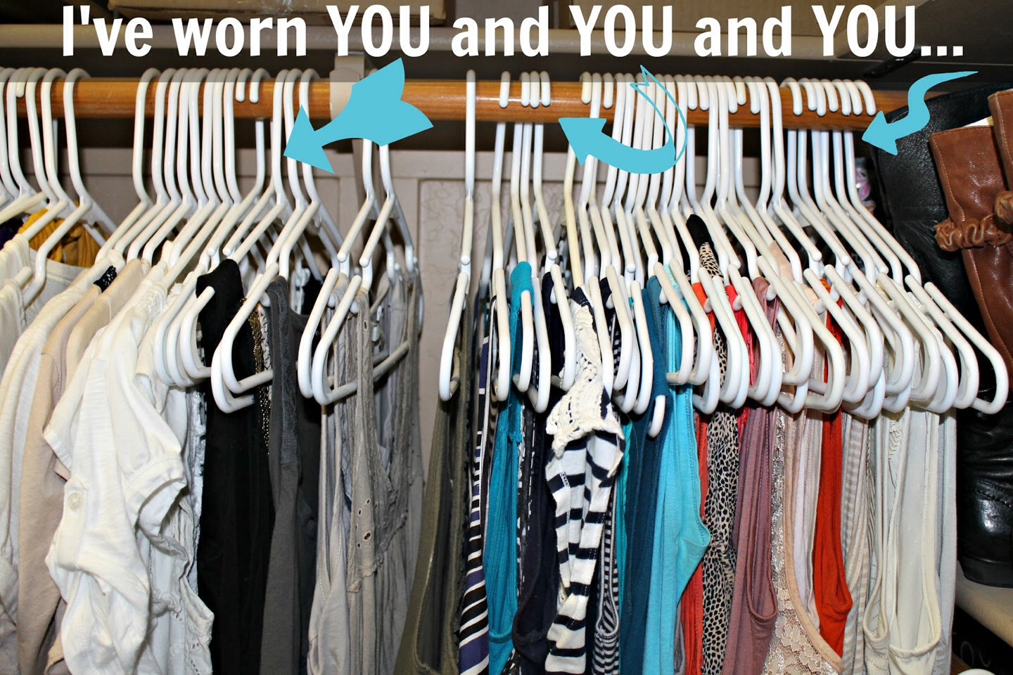 Backwards Hanger Closet Organization Trusper