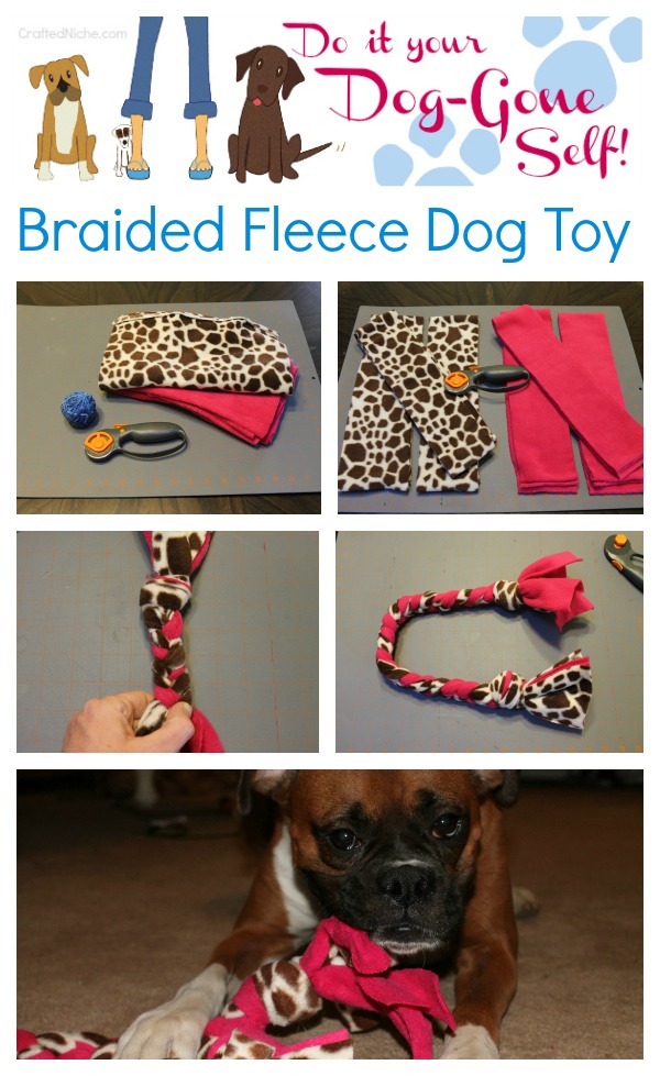 DIY Fleece Dog Toy Trusper