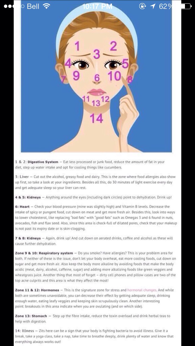 Sleeping on a clean towel every night is said to clear up acne in two