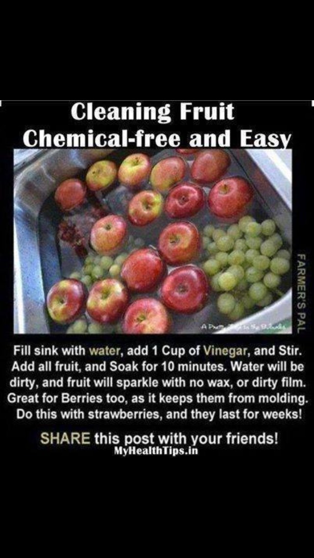 Chemical Free Fruit Cleaning 🍎🍇🍐 Trusper