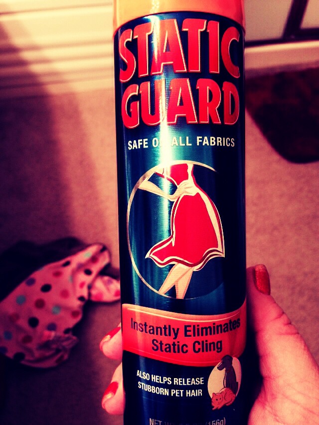 Spray Static Guard On Your Hair Brush To Keep Your Hair Static Free