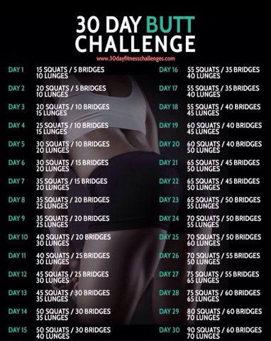 7-Day Butt Workout Challenge pictures 7-Day Butt Workout Challenge photo