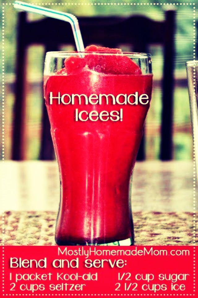 Homemade Icees! A must try! Trusper