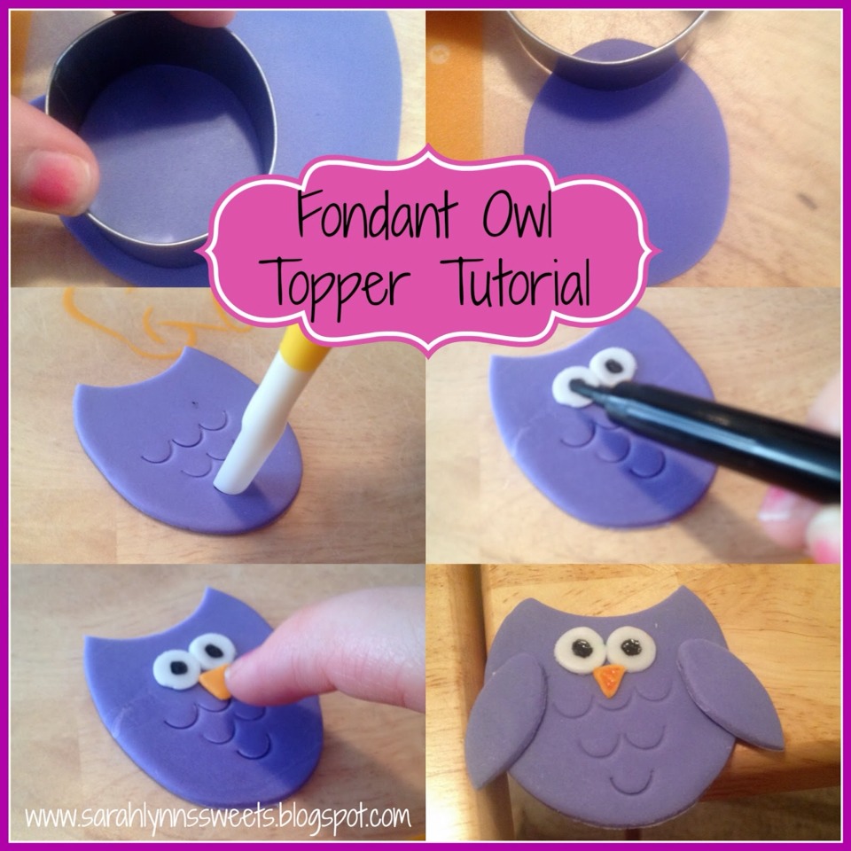How To Make A D Owl Cake Topper How To Make A D Owl Cake Topper