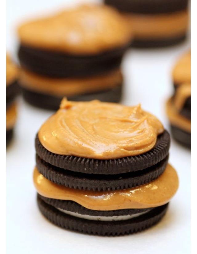 Brownie Peanut butter Oreo Cupcakes Trusper