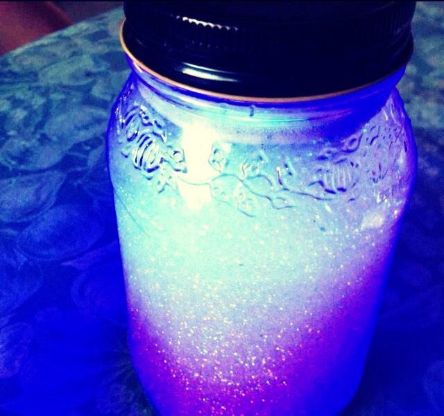 DIY Calming Glitter Glow In The Dark Jar Trusper