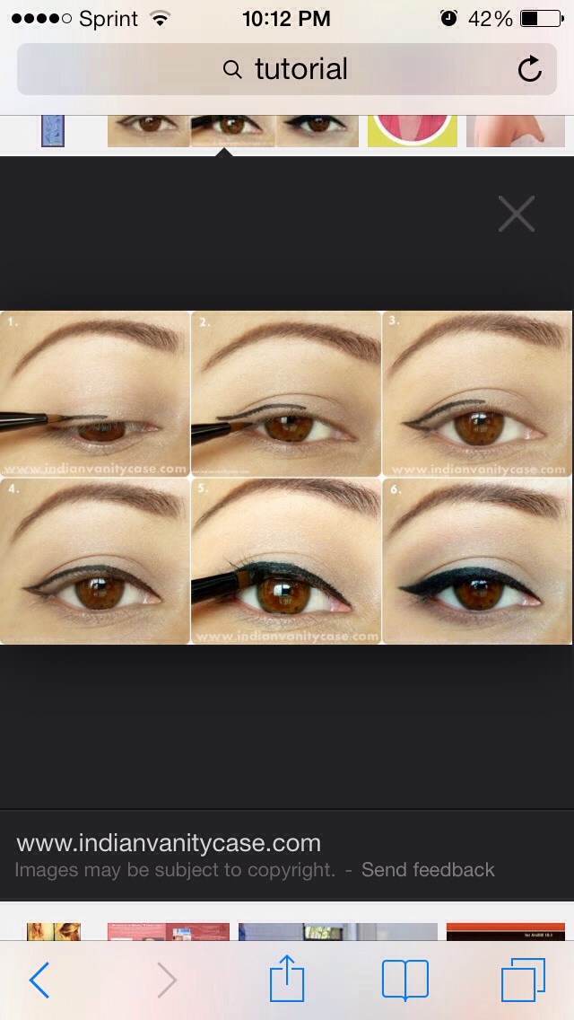 DIY Cat Eyeliner Stencil Genius!!! Trusper