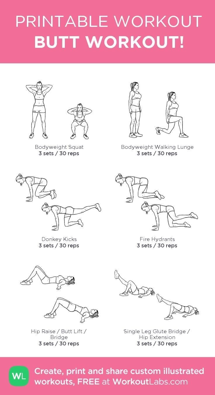 at home butt workouts