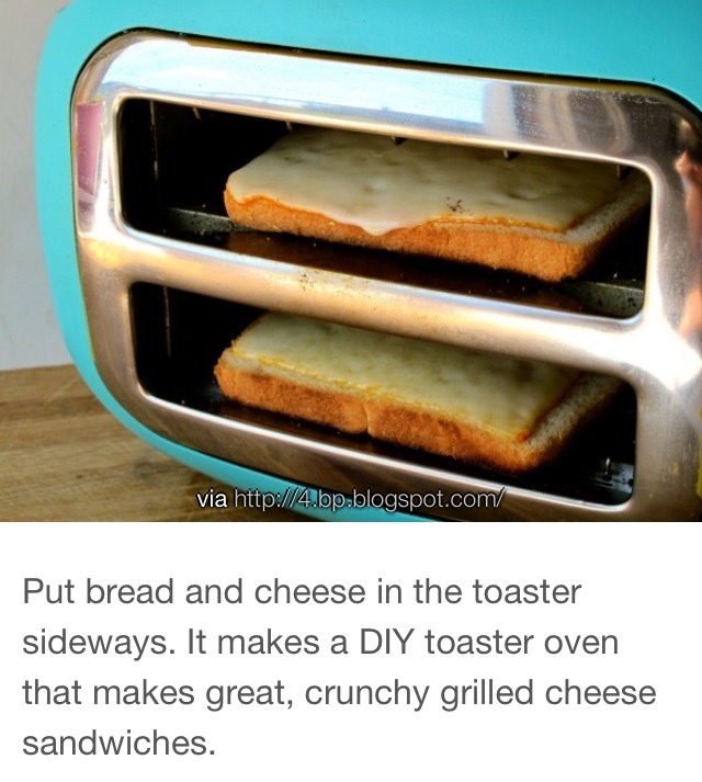 DIY! turn toaster sideways to make no mess!! 💜 Trusper