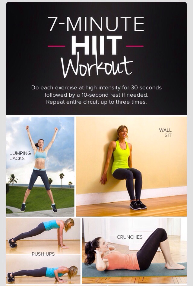 7 Minute Hiit Workout. Trusper