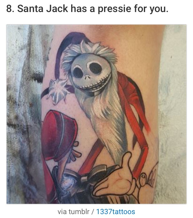 💘2⃣0⃣ Nightmare Before Christmas Tattoos That Were Simply Meant To Be!💘