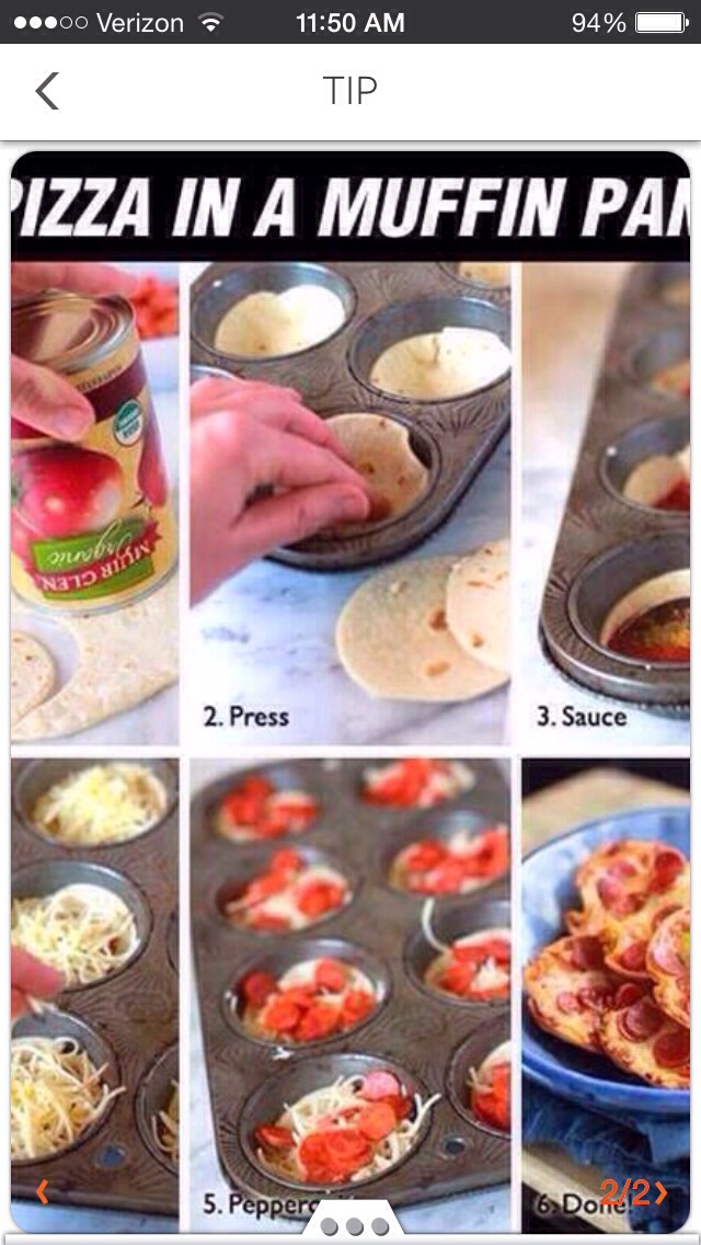 Muffin Pan Pizza Trusper
