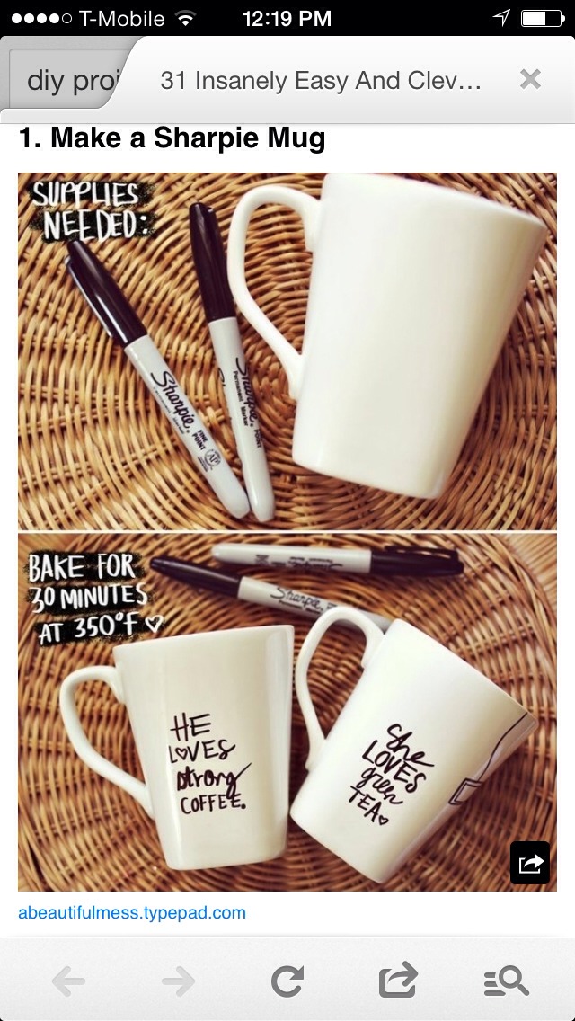 Super Cute Sharpie Mug | Trusper Super Cute Sharpie Mug | Trusper