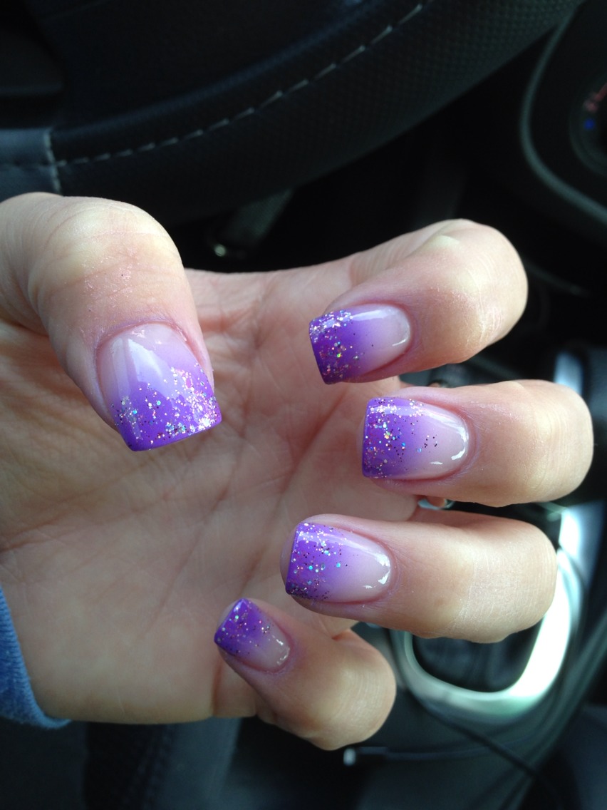 Ombré Nails Using An Airbrush Trusper