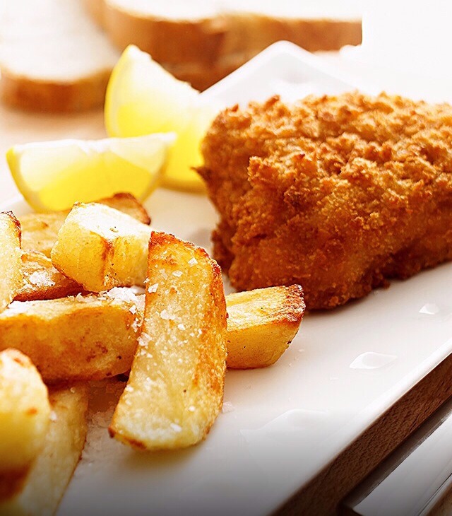 Crispy Fish And Chips For Half Calories! Trusper