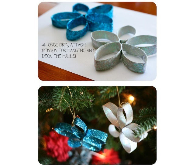 DIY Star Ornament From Toilet Paper Rolls Trusper