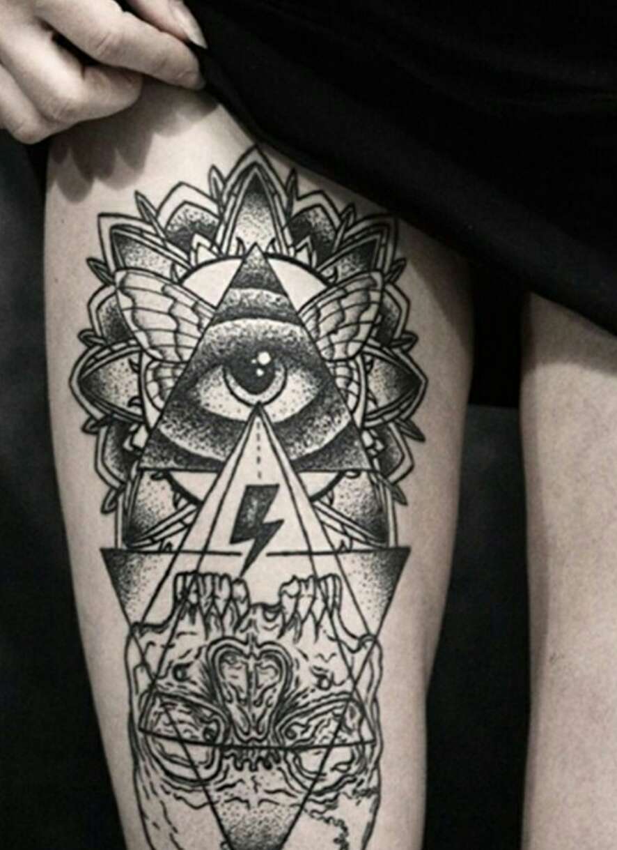 beautiful thigh tattoos trusper beautiful thigh tattoos trusper