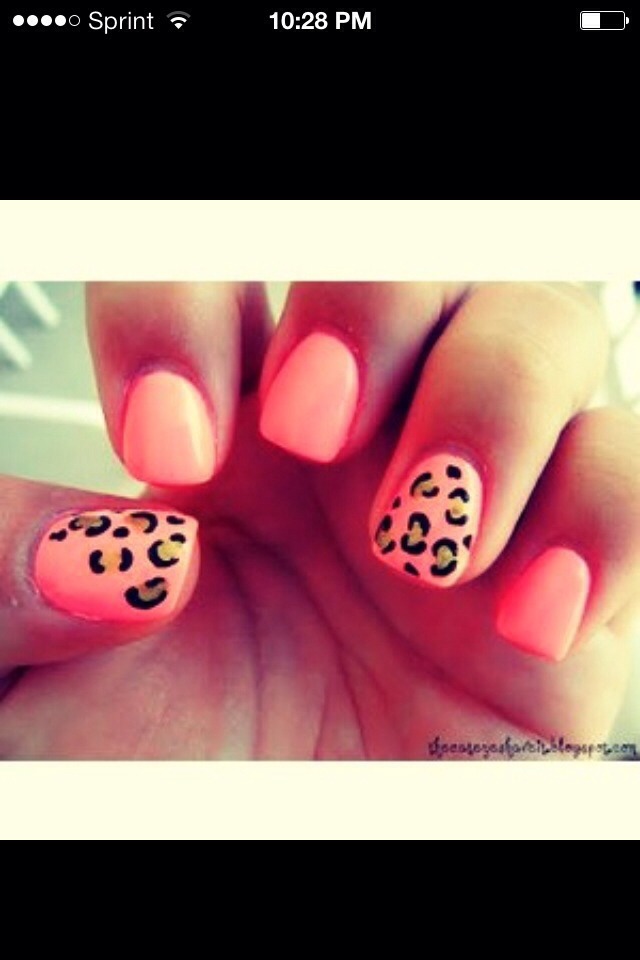 Easy Way To Do Cheetah/leopard Print Nails! Trusper