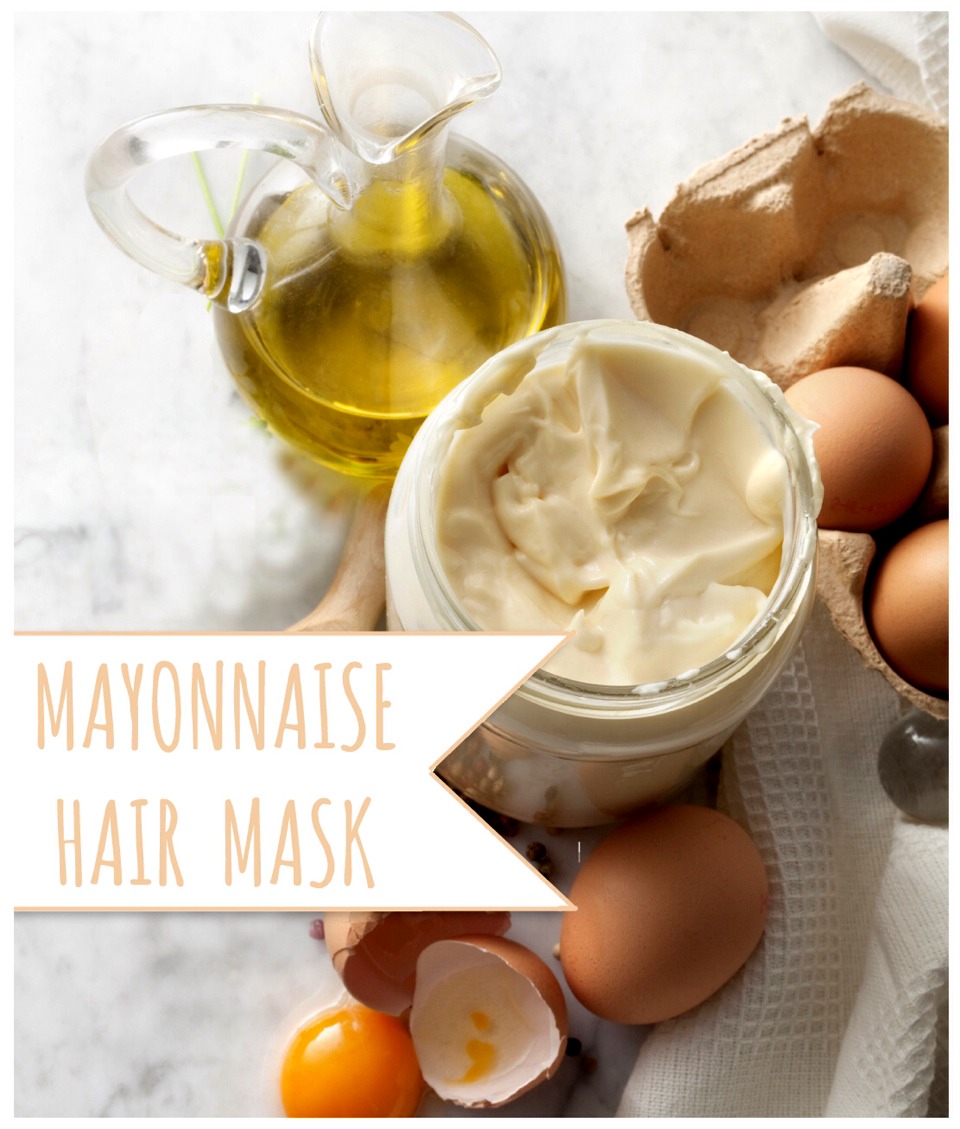 want shiny hair ? Mayo Mask Trusper