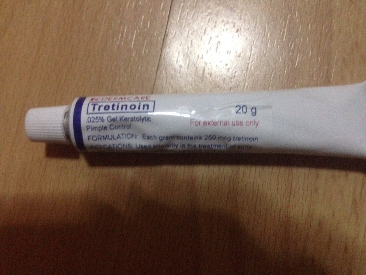 does tretinoin make dark spots darker