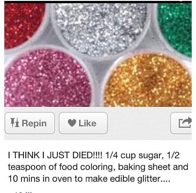 Make Edible Glitter! Trusper