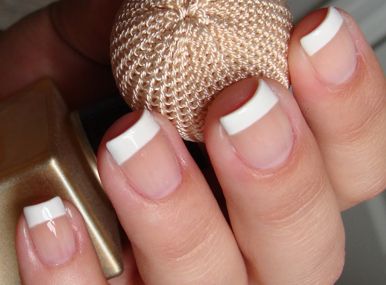 Easy Way To Do French Manicure With Household Item Trusper