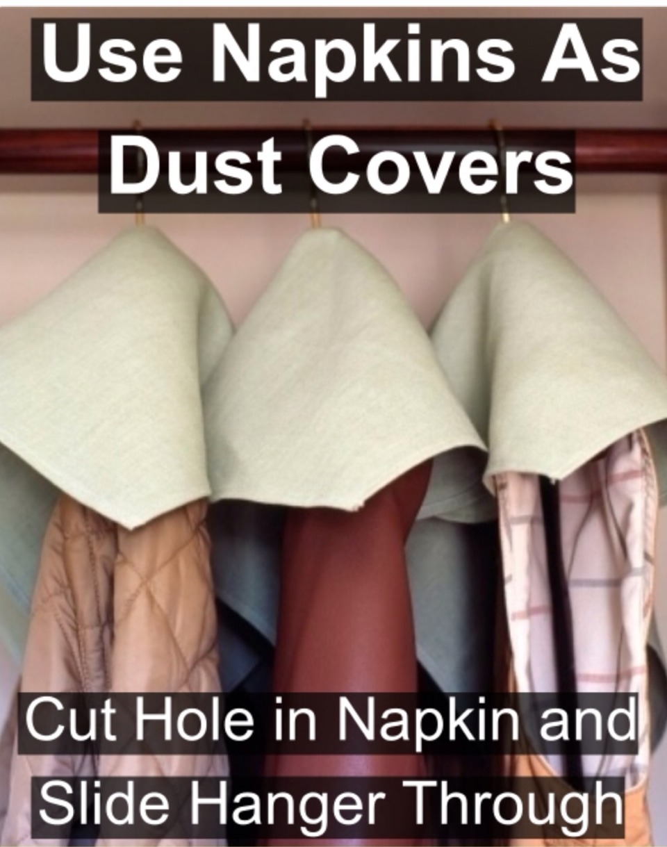 Keep Your Clothes Dust Free With This Tip 🆒 Trusper
