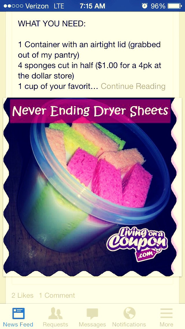 You Can Make Your Own Reusable Dryer Sheets!! Trusper