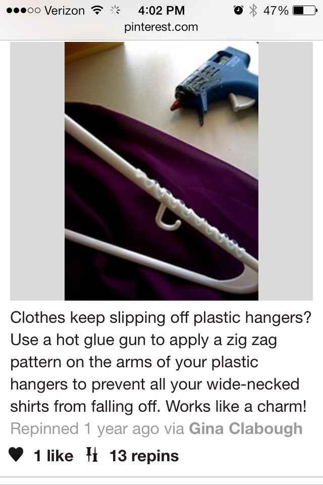 Keep Clothes From Slipping Off Hangers! Trusper