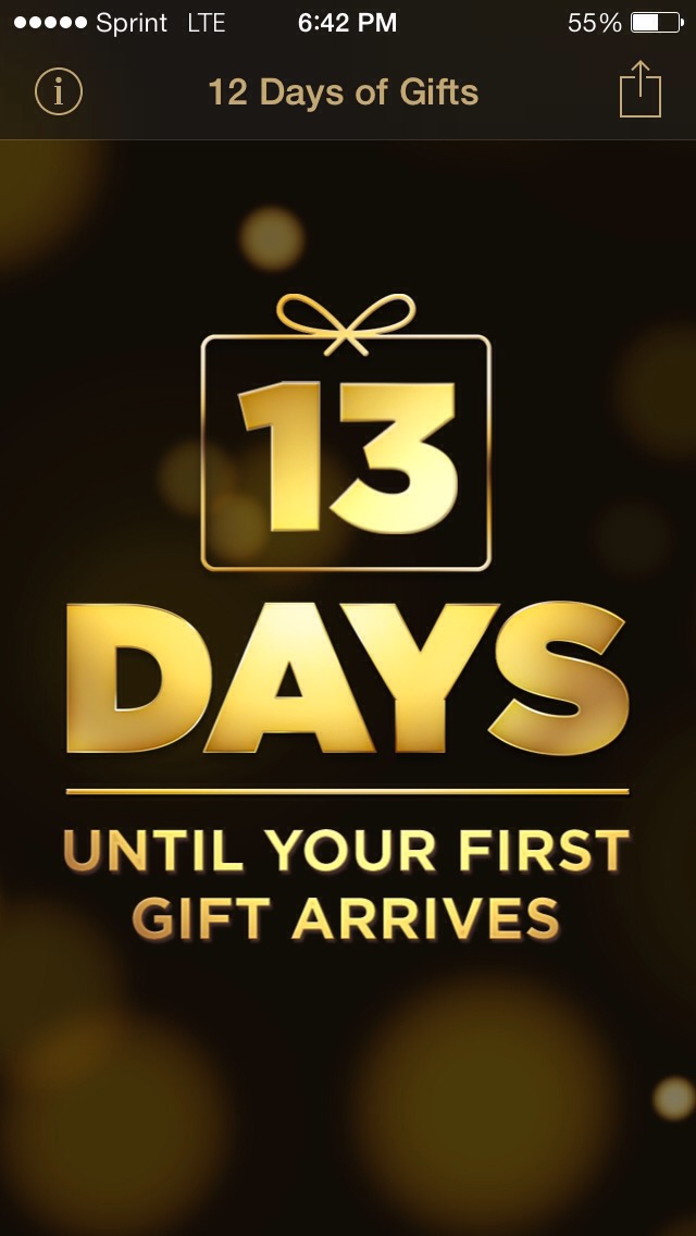 download the app 12 days of gifts to receive 12 gifts from download the app 12 days of gifts to receive 12 gifts from