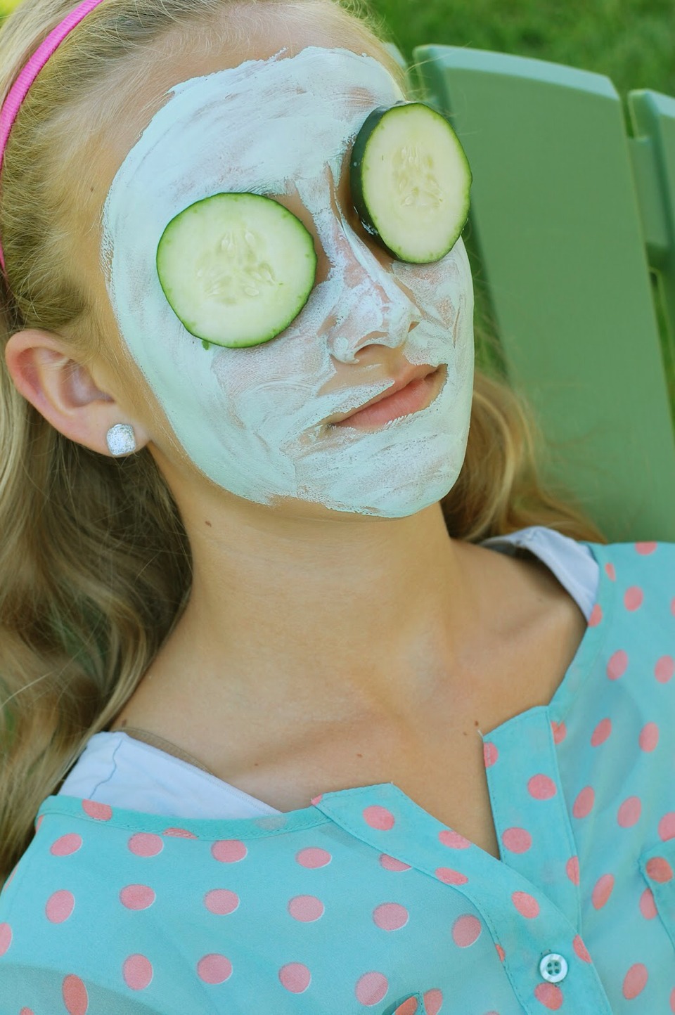 If You Put Cucumbers On Your Eyes It Takes Away The Darkness Leaving