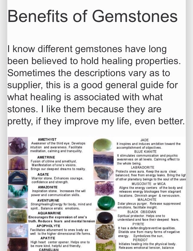 Benefits of Gemstone😍😍 Trusper