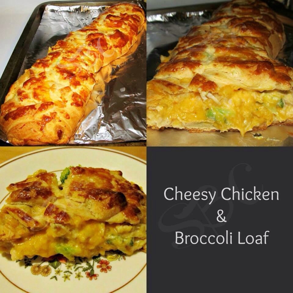 💟Cheesy Chicken & Broccoli Loaf 💟 Trusper