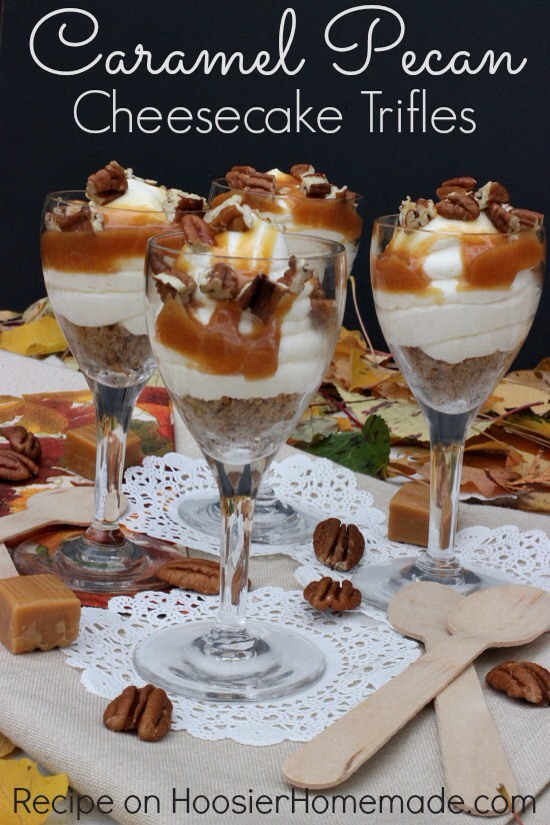 Caramel Pecan Cheesecake Trifles Trusper