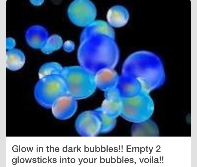 DIY Glow In The Dark Bubbles! Trusper