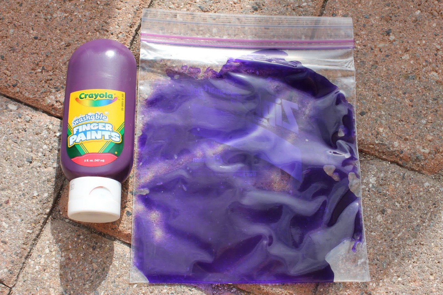 ziplock bag painting Trusper